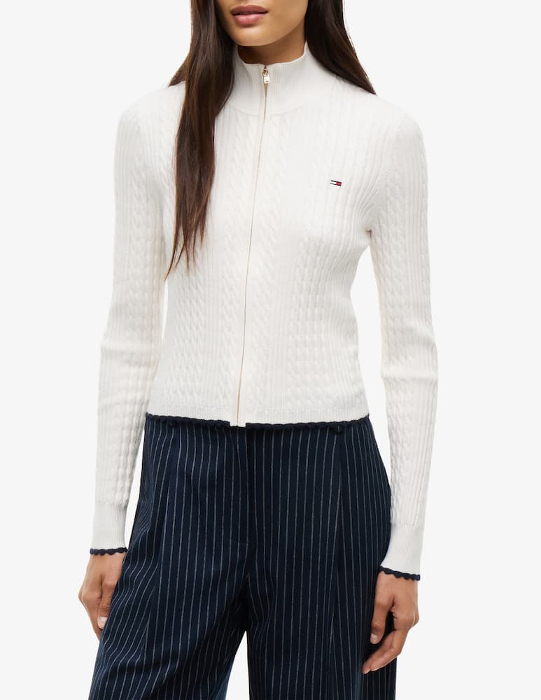 rinascente Tommy Jeans Cardigan zip in maglia