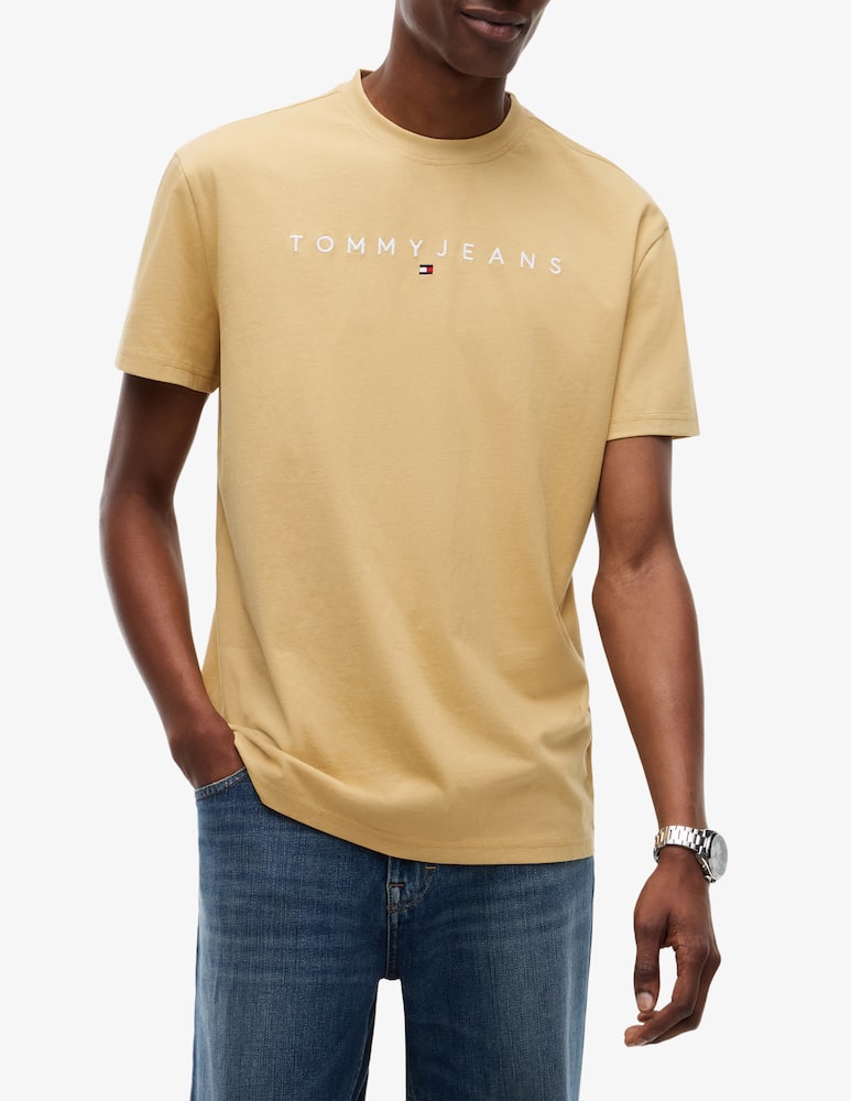 rinascente Tommy Jeans T-shirt con logo lineare
