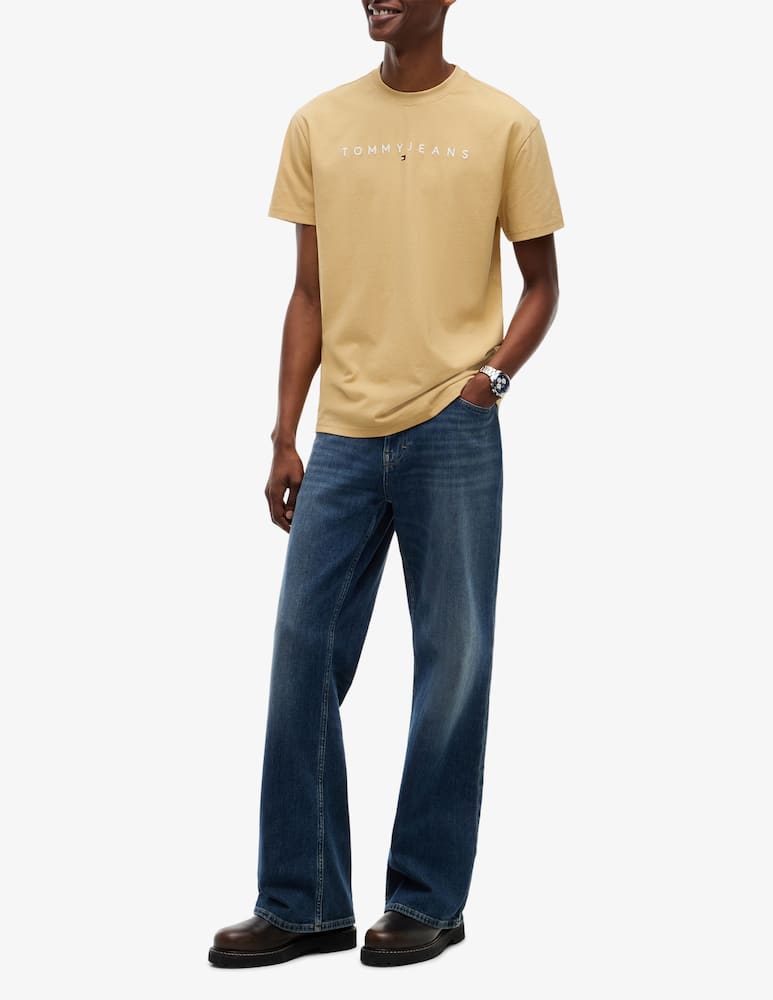 rinascente Tommy Jeans T-shirt con logo lineare