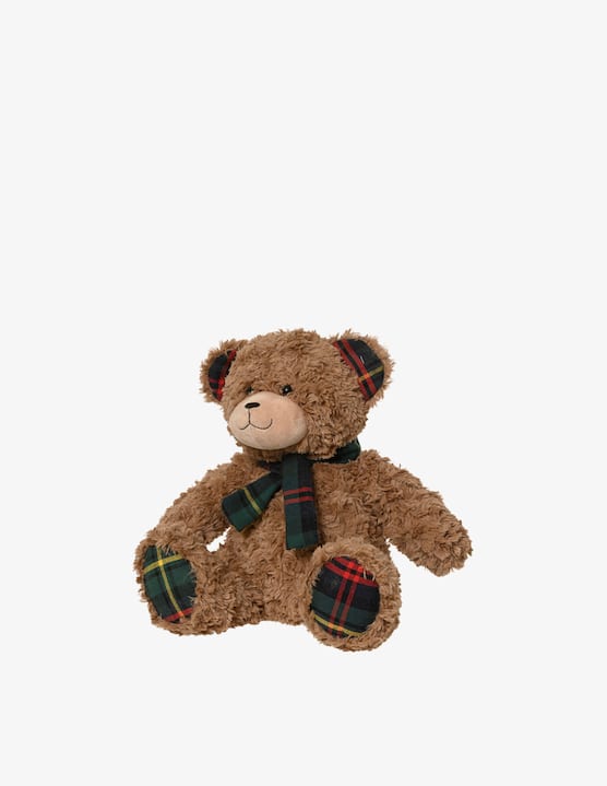 Kaemingk - Teddy orso con sciarpa a quadri - €28,00
