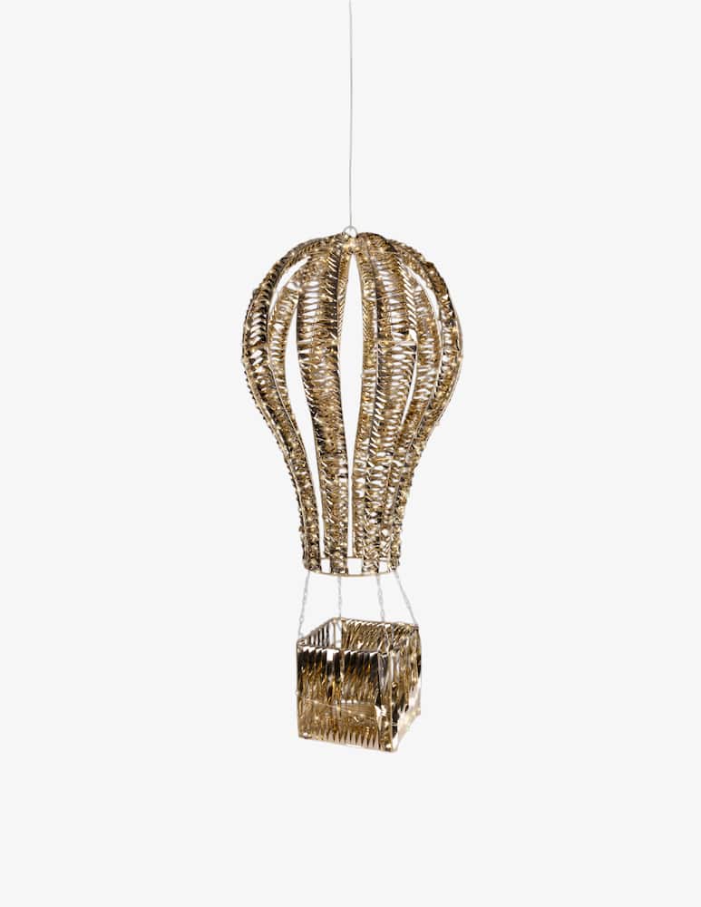 rinascente Kaemingk Mongolfiera Micro Led Uso Esterno Eff. Flash