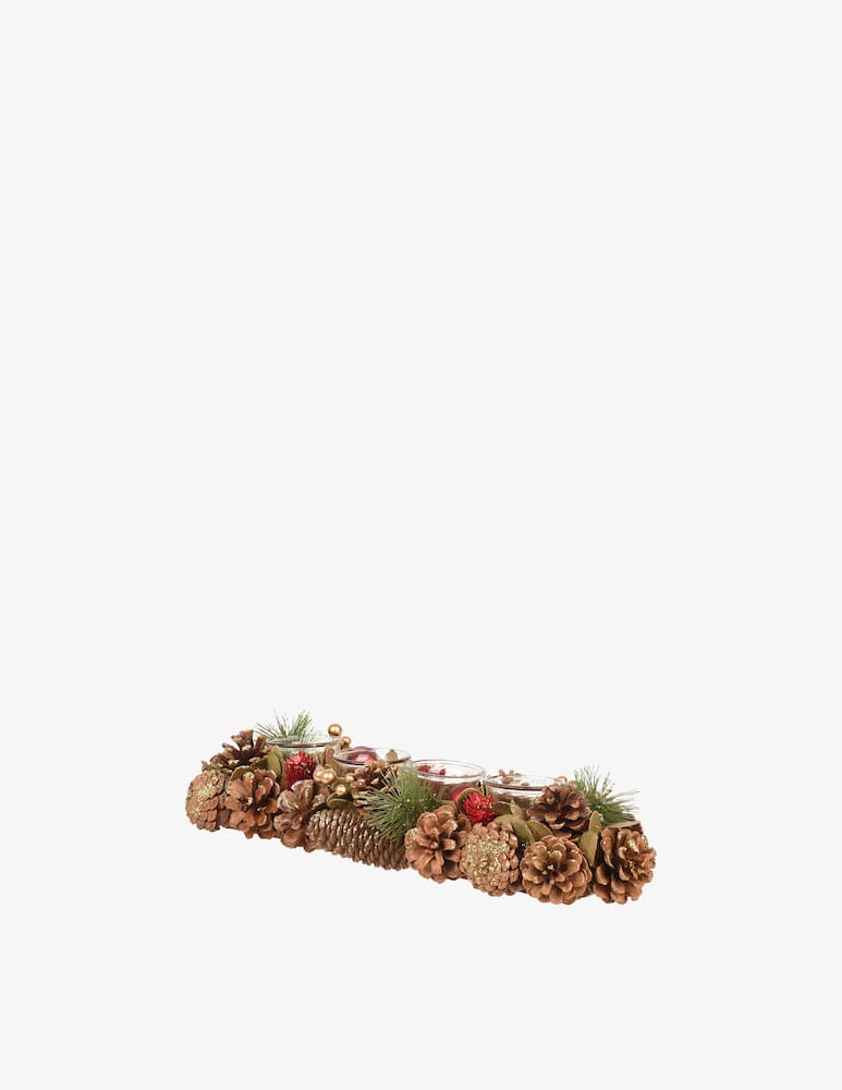 Kaemingk Ghirlanda pigne glitter - immagine 1