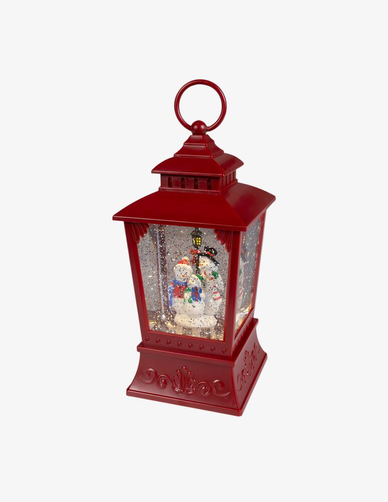 rinascente Kaemingk Lanterna Con Pupazzi Neve Led 