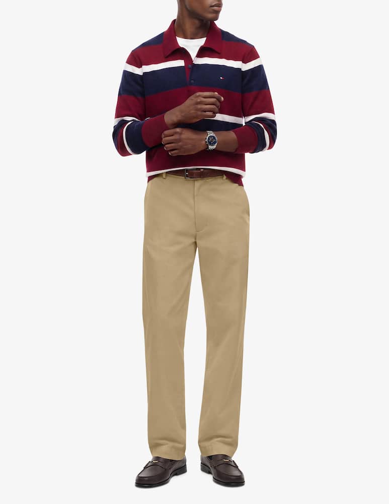 rinascente Tommy Hilfiger Striped long-sleeve polo