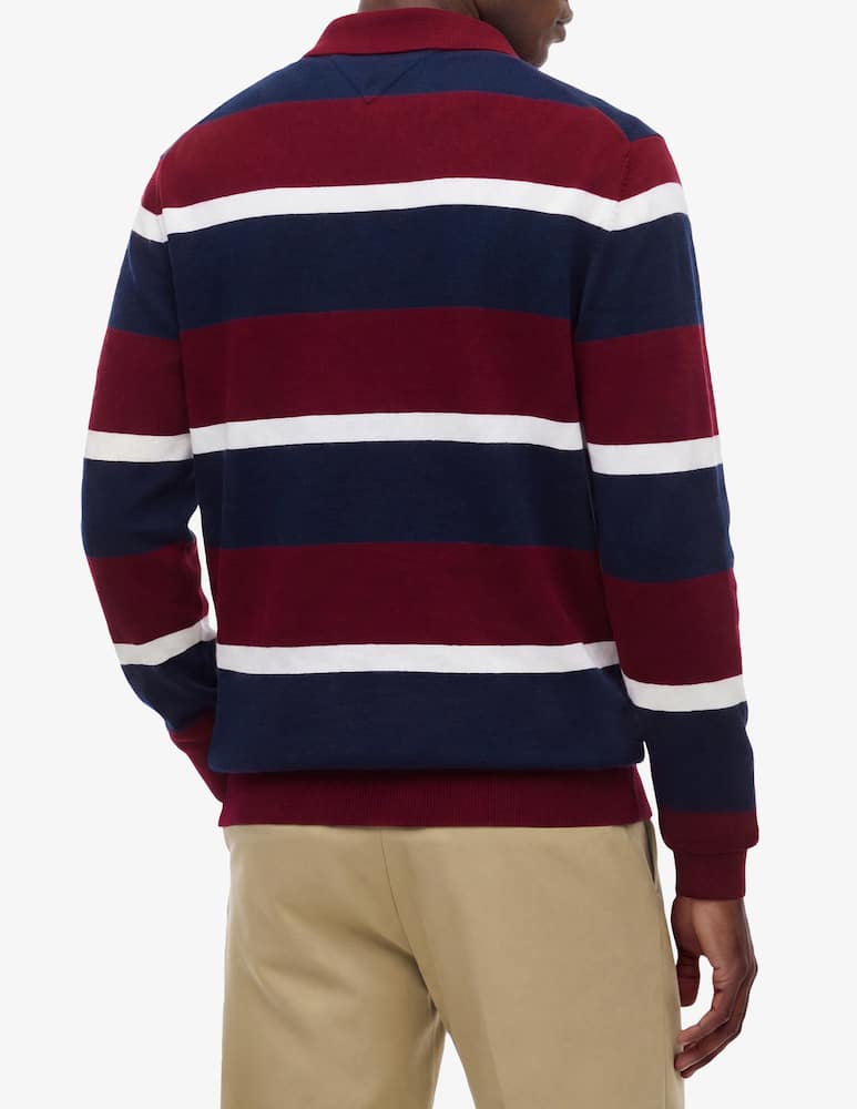 rinascente Tommy Hilfiger Striped long-sleeve polo