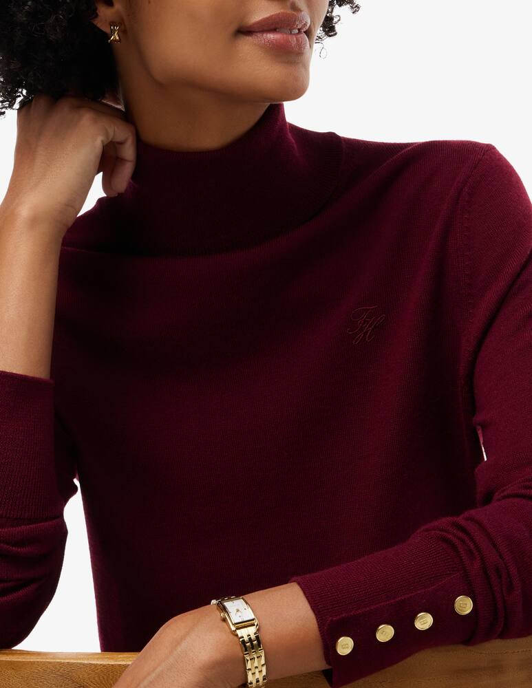 Tommy Hilfiger Dolcevita in merino - immagine 4 Tommy Hilfiger Dolcevita in merino - immagine 4