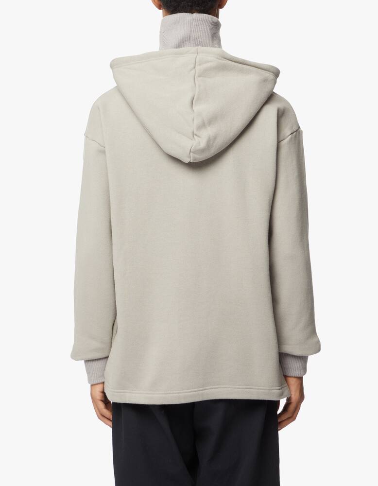 rinascente Tee Library Felpa con cappuccio a collo alto