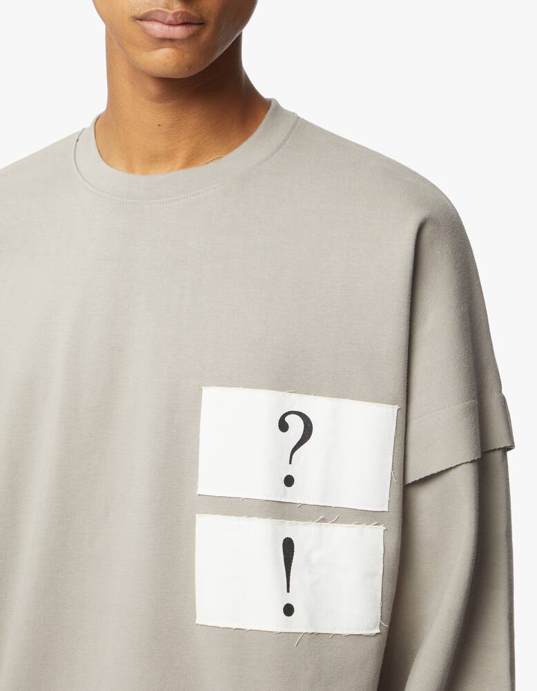 rinascente Tee Library Maglietta a strati manica lunga