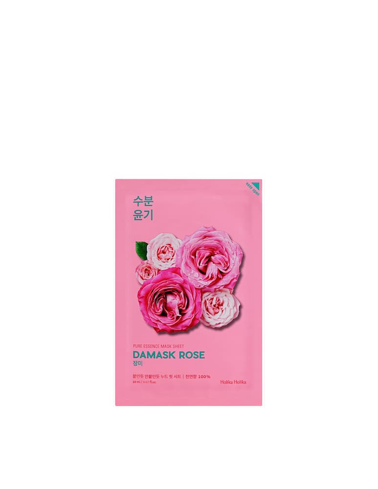 Holika Holika Pure Essence Damask Rose maschera - immagine 1 Holika Holika Pure Essence Damask Rose maschera - immagine 1