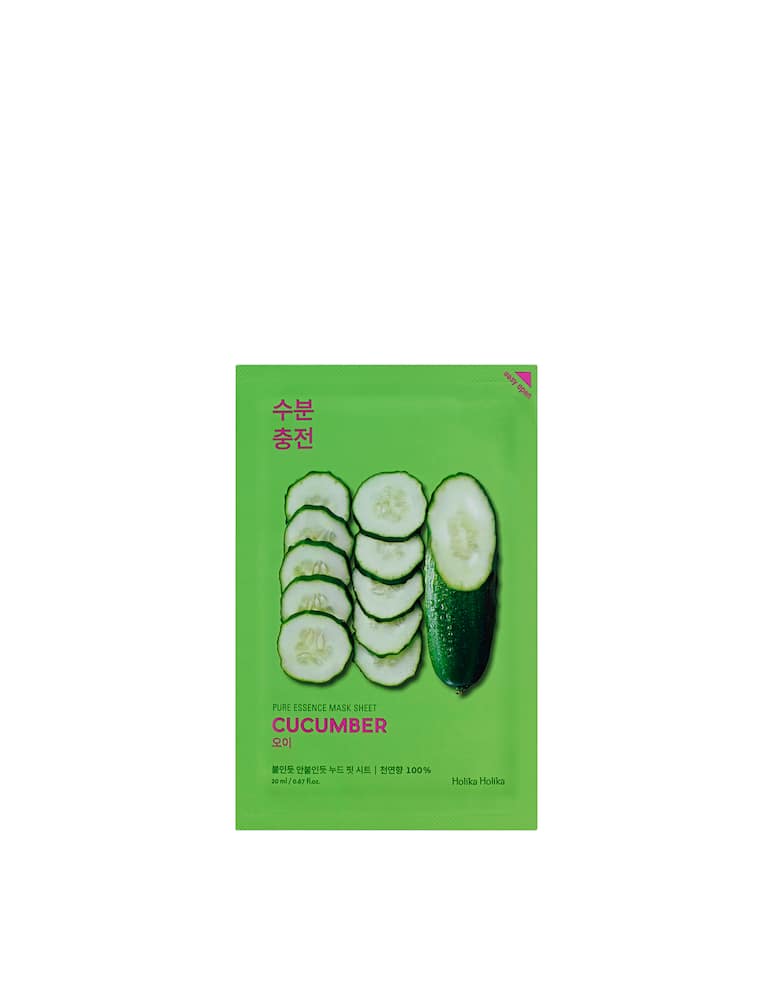 Holika Holika Pure Essence Cucumber maschera - immagine 1 Holika Holika Pure Essence Cucumber maschera - immagine 1