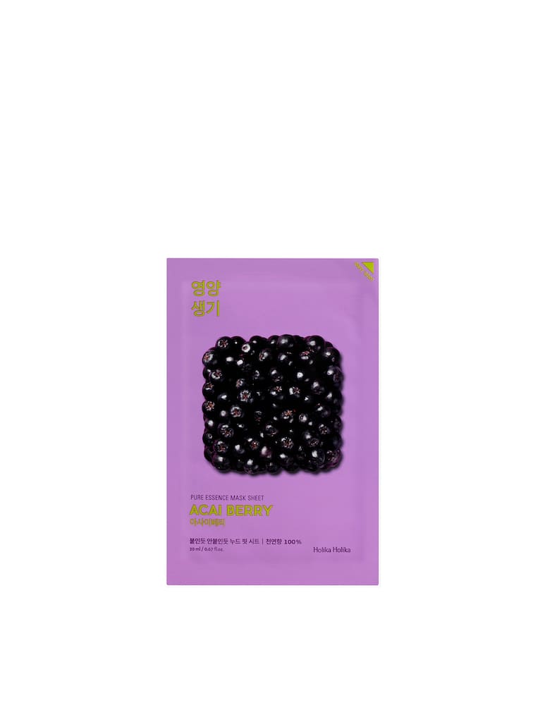 Holika Holika Pure Essence Acai Berry maschera - immagine 1 Holika Holika Pure Essence Acai Berry maschera - immagine 1
