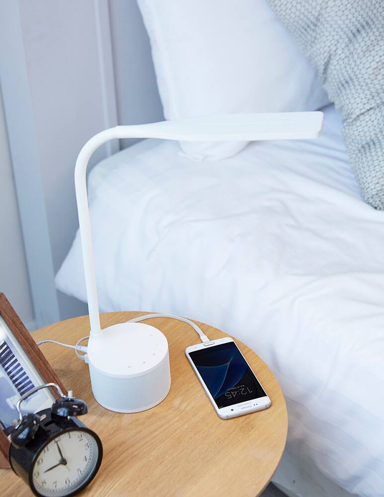 rinascente Pout Eyes 1 Bluetooth Speaker With Light And Usb Output - White