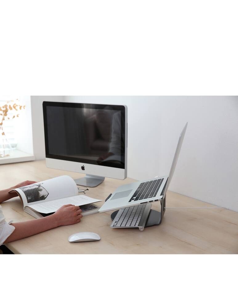 rinascente Pout Eyes 4 Rialzo Girevole Per Laptop - Grigio