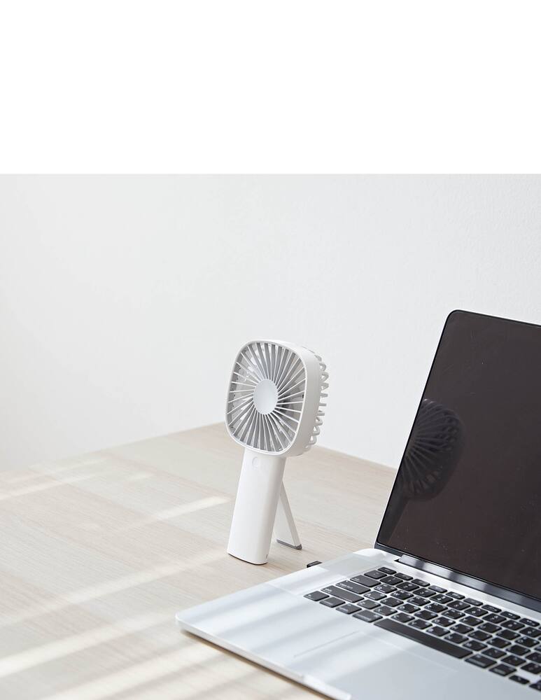 rinascente Pout Hands 6 Mini Ventilatore Portatile - Bianco