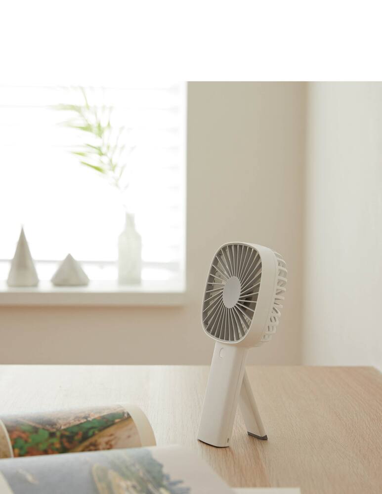rinascente Pout Hands 6 Mini Ventilatore Portatile - Bianco