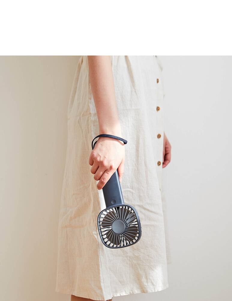 rinascente Pout Hands 6 Mini Ventilatore Portatile - Blu