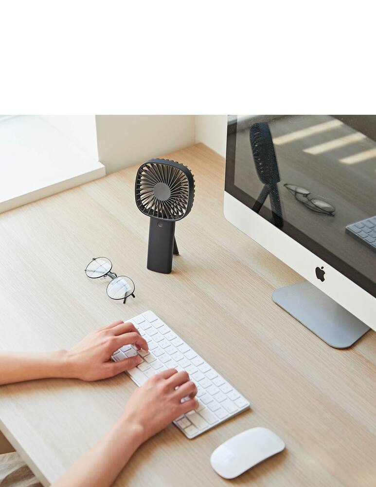 rinascente Pout Hands 6 Mini Ventilatore Portatile - Blu