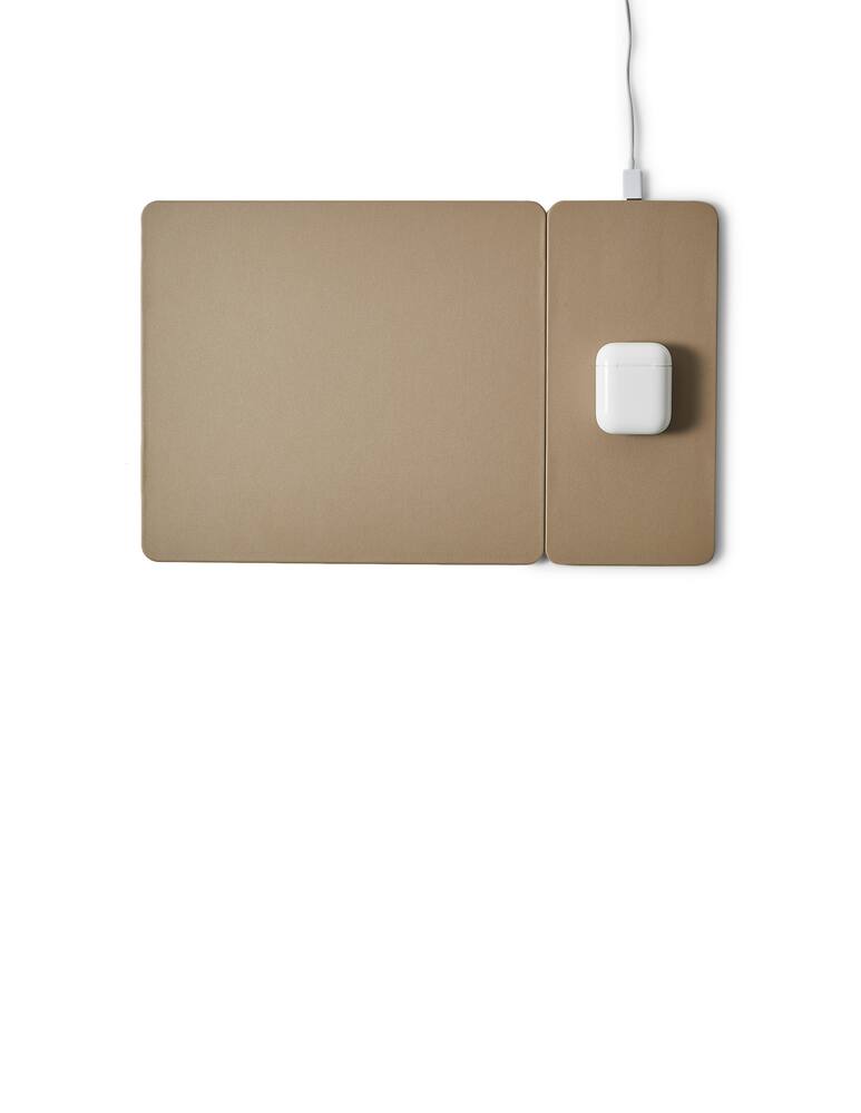 rinascente Pout Hands 3 Split Wireless Charging Mouse Pad Detachable - Beige