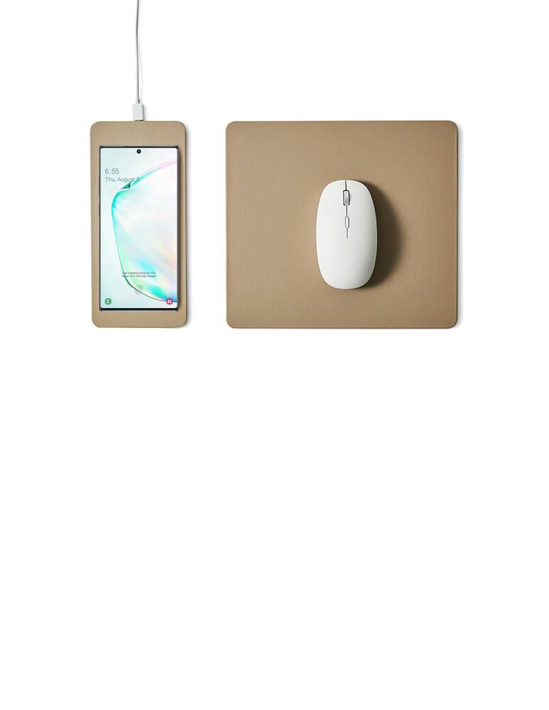 rinascente Pout Hands 3 Split Wireless Charging Mouse Pad Detachable - Beige