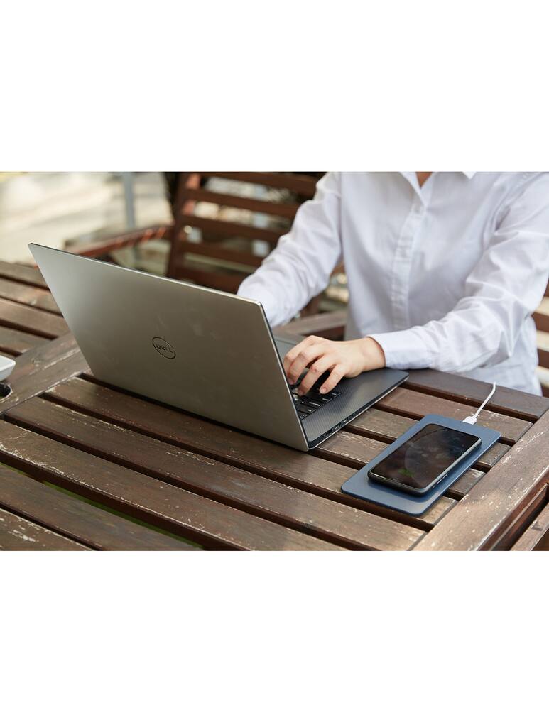 rinascente Pout Hands 3 Split Wireless Charging Mouse Pad Detachable - Blue