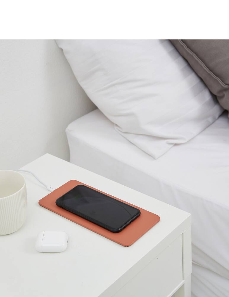 rinascente Pout Hands 3 Split Tappetino/Caricatore Wireless Scomponibile - Arancione