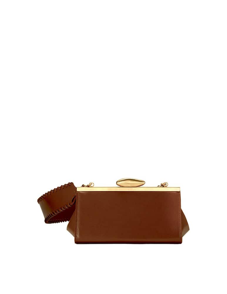 rinascente Reike Nen Crossbody bag Pebble - brown