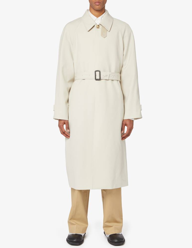 rinascente Dunst Unisex raglan wool mac coat 