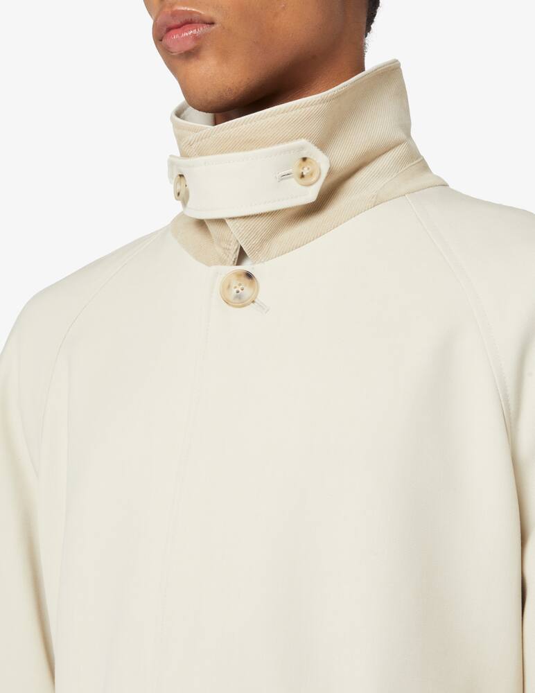 rinascente Dunst Unisex raglan wool mac coat 