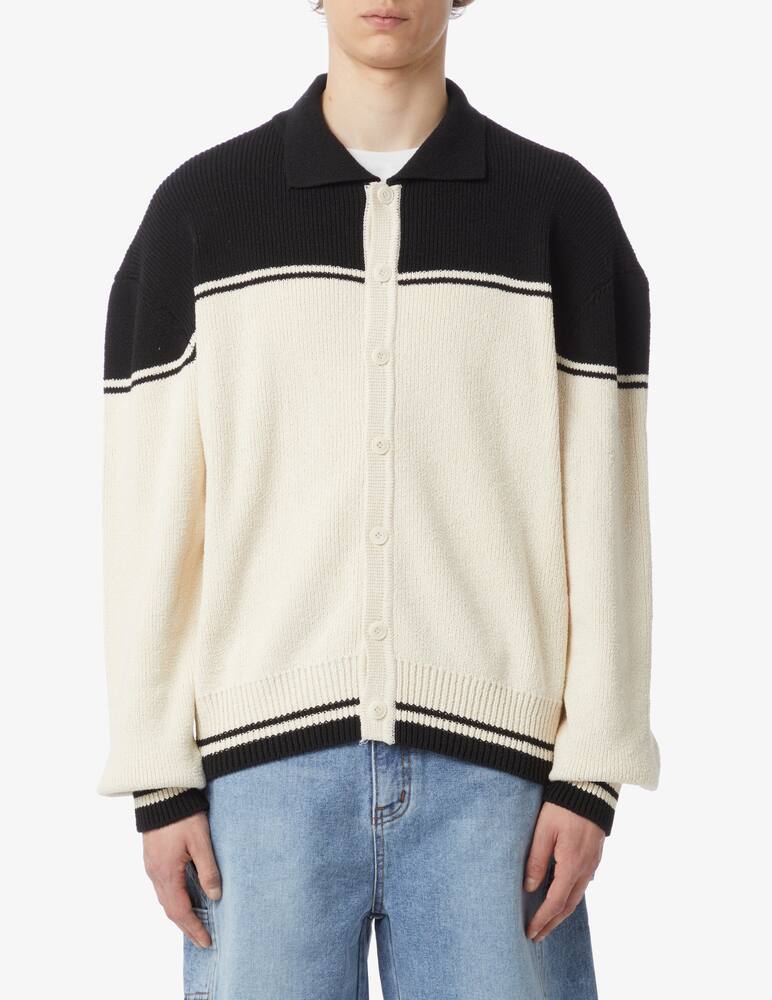 Dunst Cardigan unisex open collar knit - immagine 1 Dunst Cardigan unisex open collar knit - immagine 1