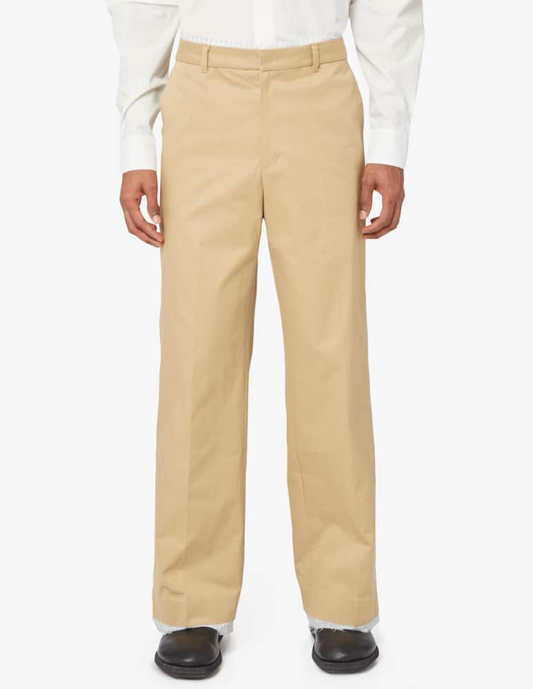 rinascente Dunst Straight layered chino pants 