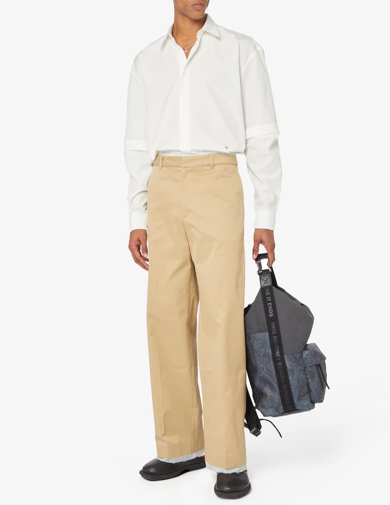 rinascente Dunst Straight layered chino pants 