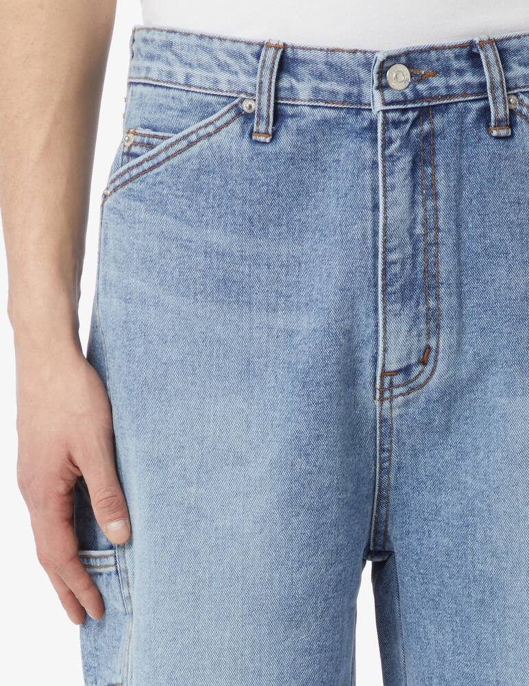 rinascente Dunst Curved denim shorts 