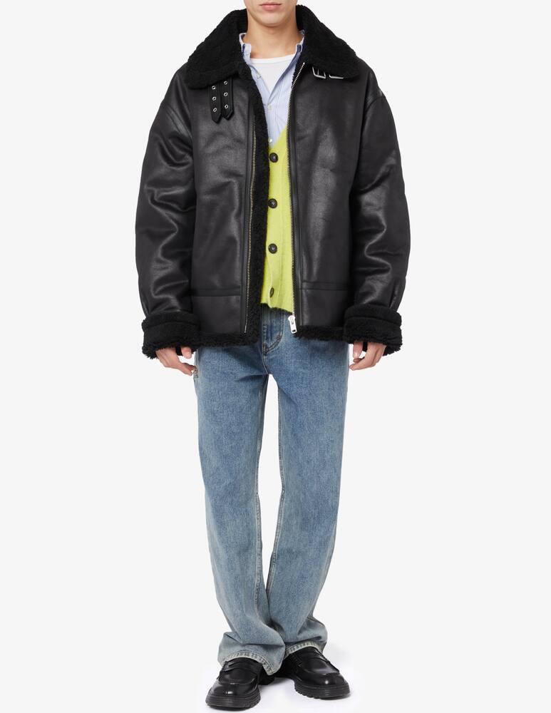 rinascente Dunst Loose fit shearling jacket