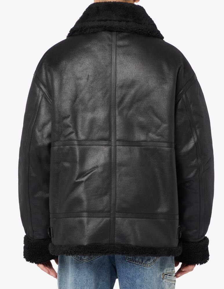rinascente Dunst Loose fit shearling jacket