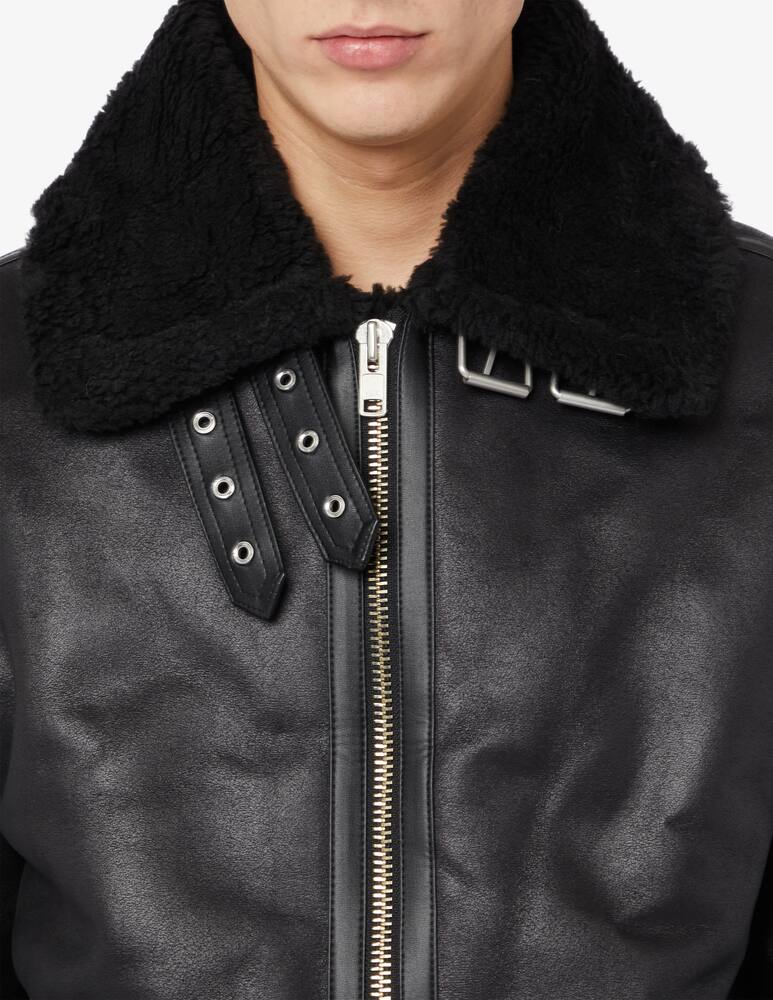 rinascente Dunst Loose fit shearling jacket