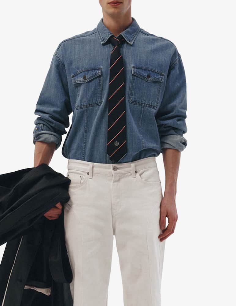 Dunst Camicia unisex classic denim - immagine 1