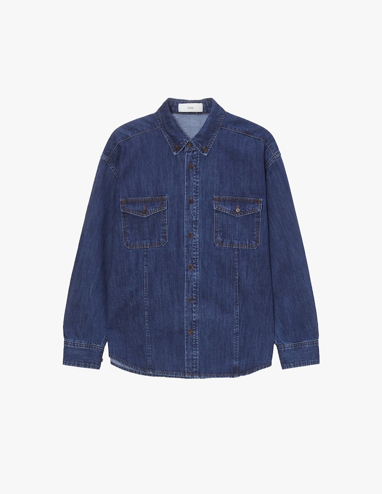 Dunst Camicia unisex classic denim - immagine 6