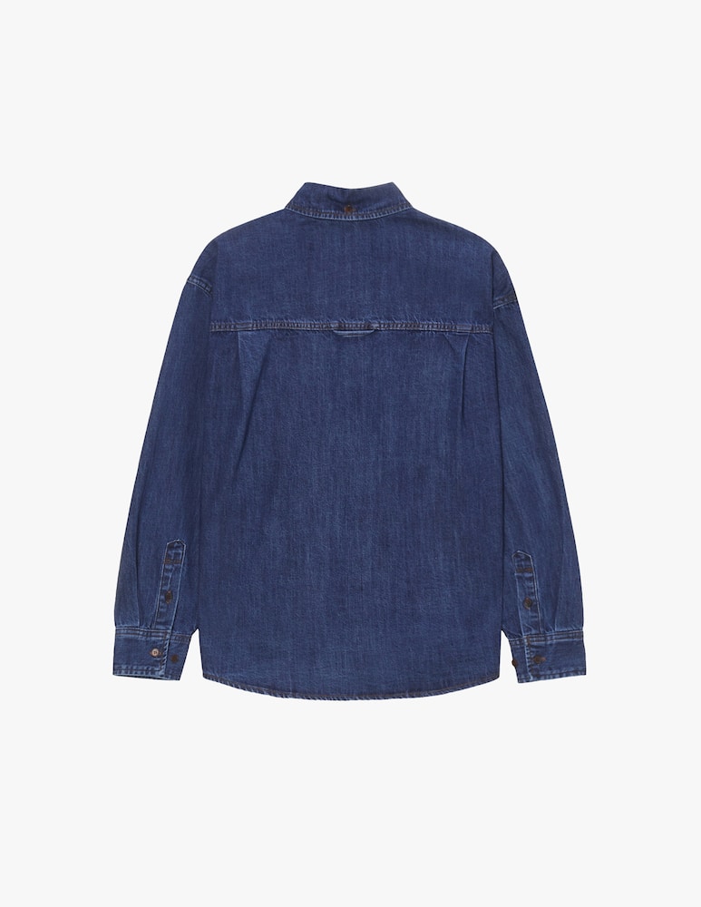 Dunst Camicia unisex classic denim - immagine 7