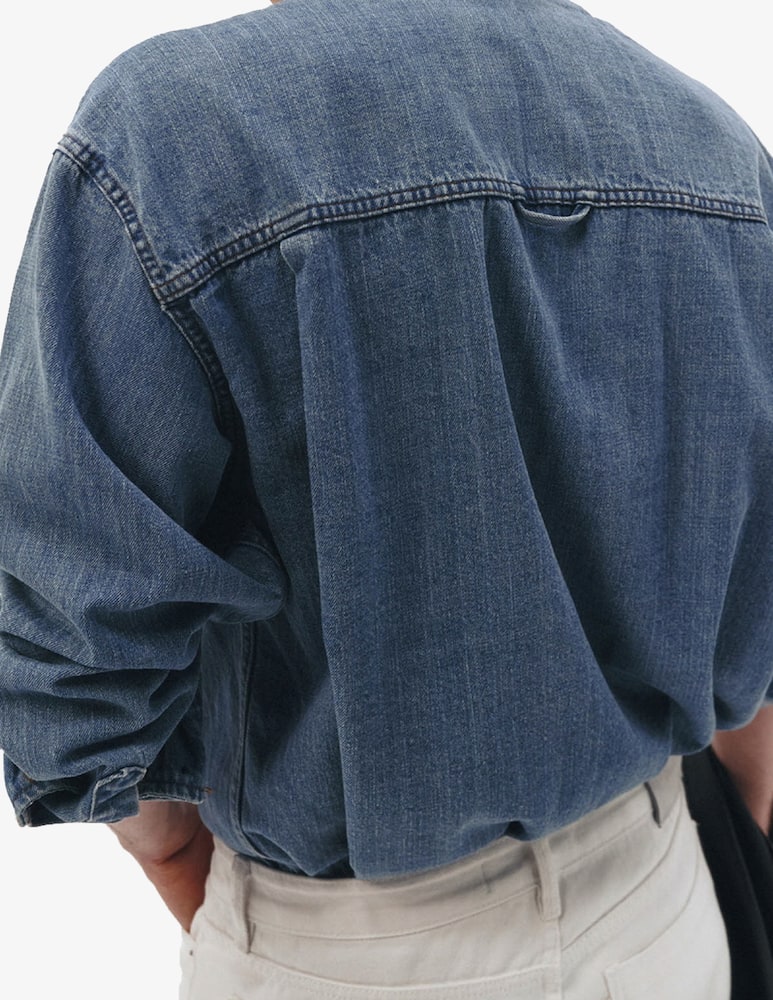 Dunst Camicia unisex classic denim - immagine 5