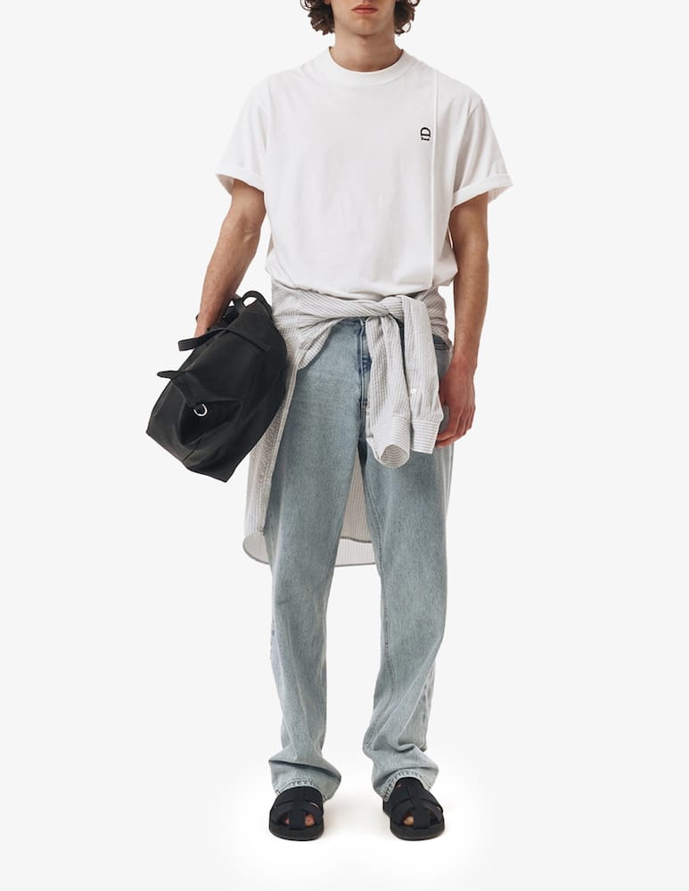 rinascente Dunst T-shirt unisex logo crease