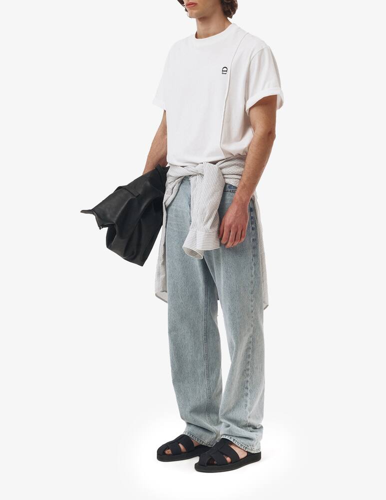 rinascente Dunst T-shirt unisex logo crease