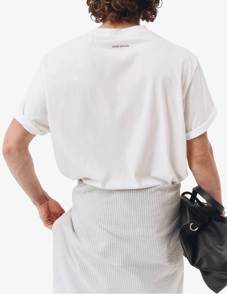 rinascente Dunst T-shirt unisex logo crease