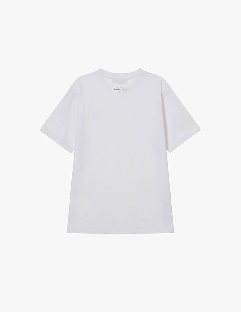 rinascente Dunst T-shirt unisex logo crease