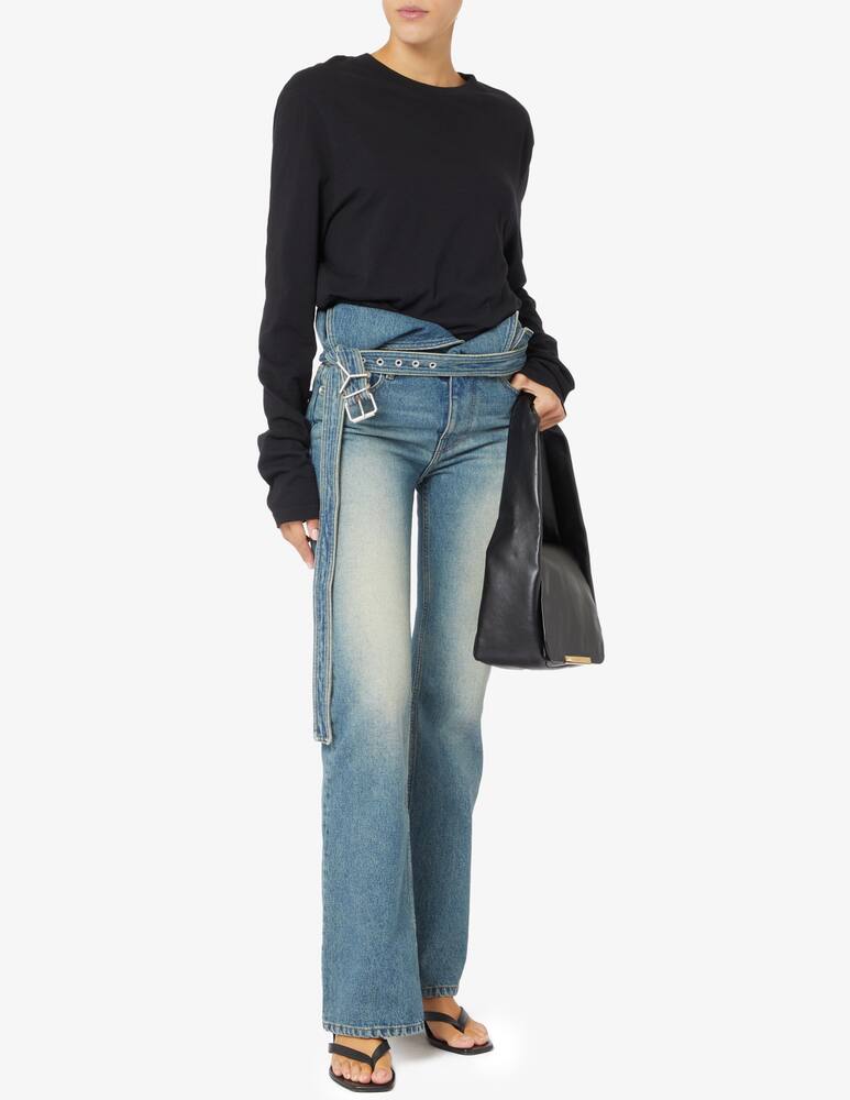 rinascente Y/Project Wrap belt jeans