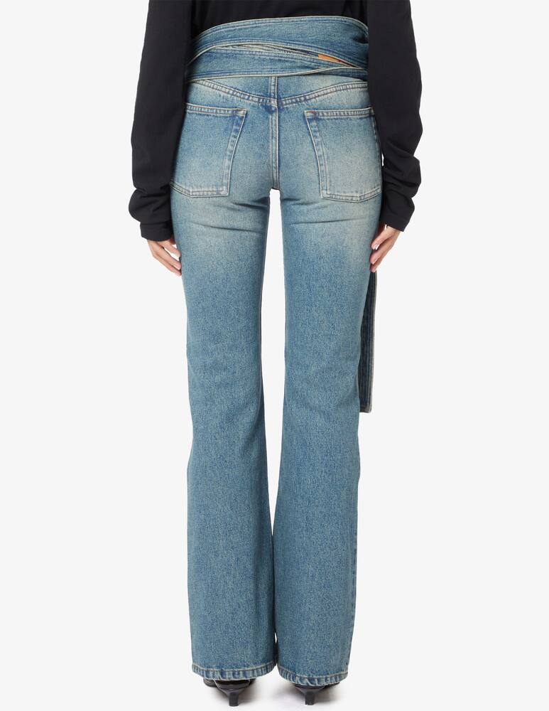 rinascente Y/Project Wrap belt jeans