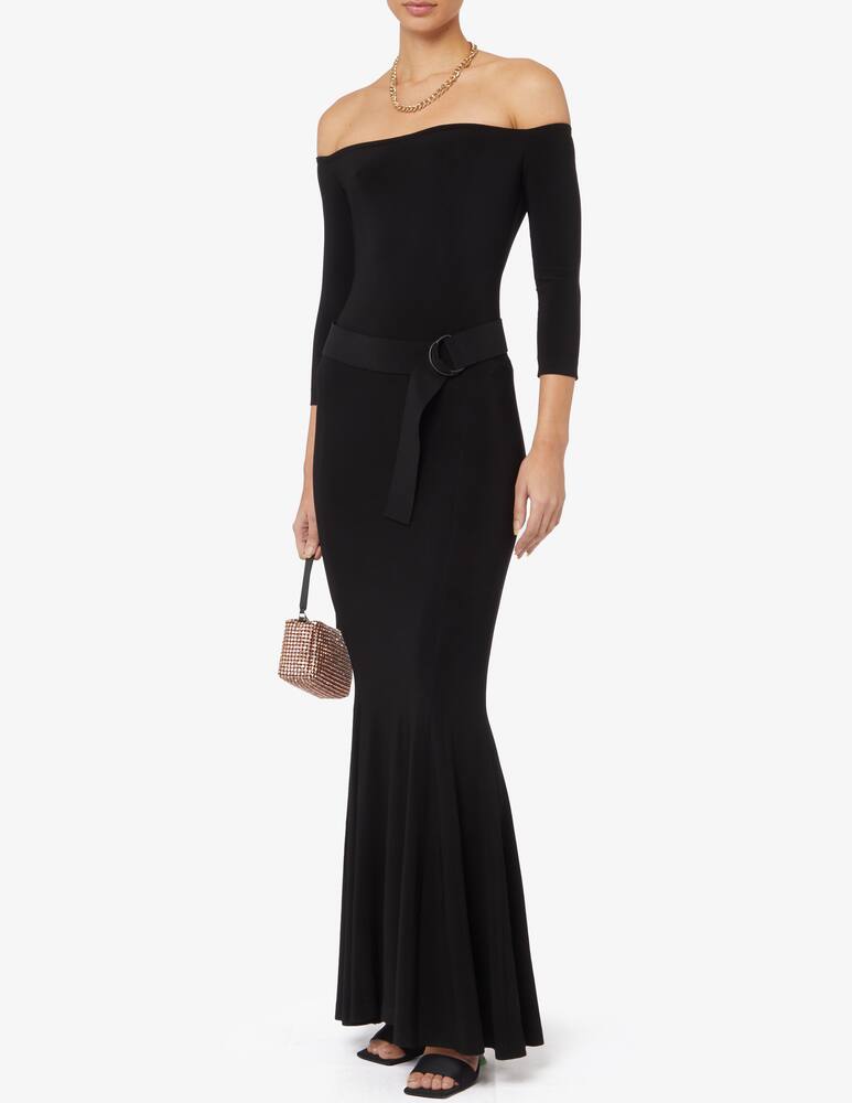 rinascente Norma Kamali Abito a sirena con spalle scoperte