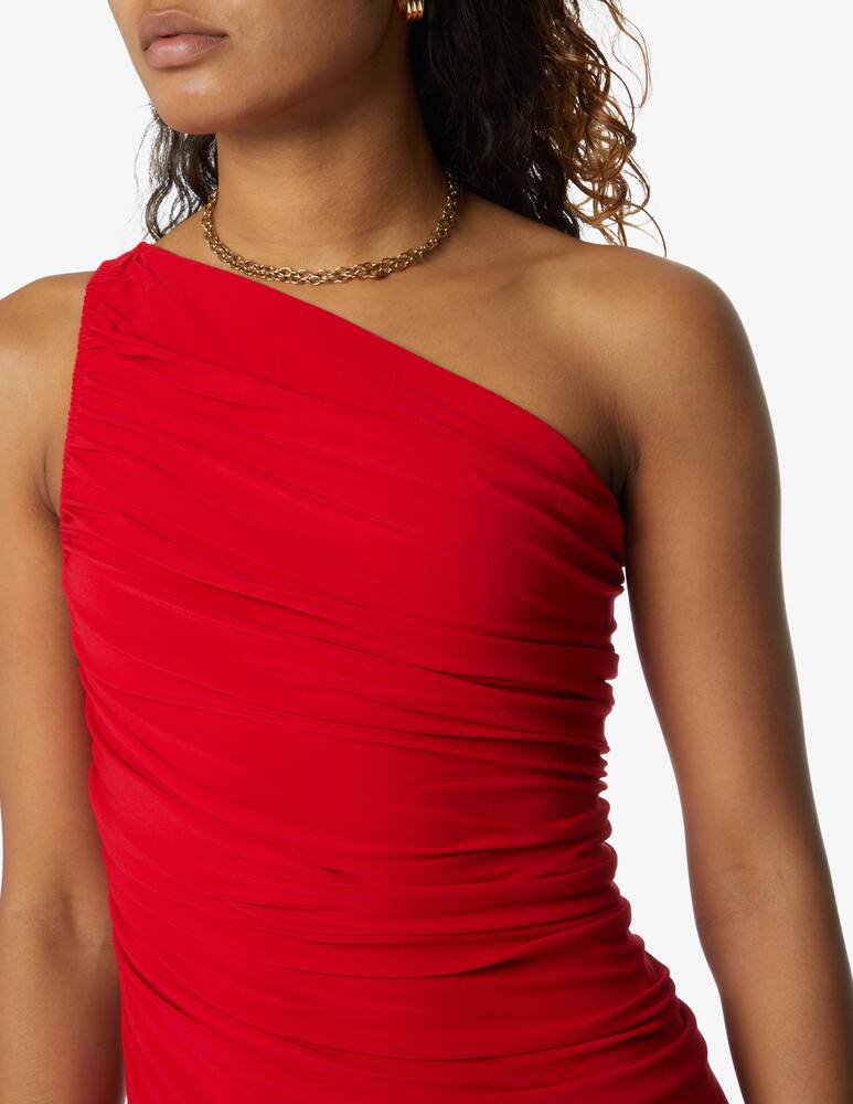Norma Kamali Diana mni dress - Red - picture 3 Norma Kamali Diana mni dress - Red - picture 3
