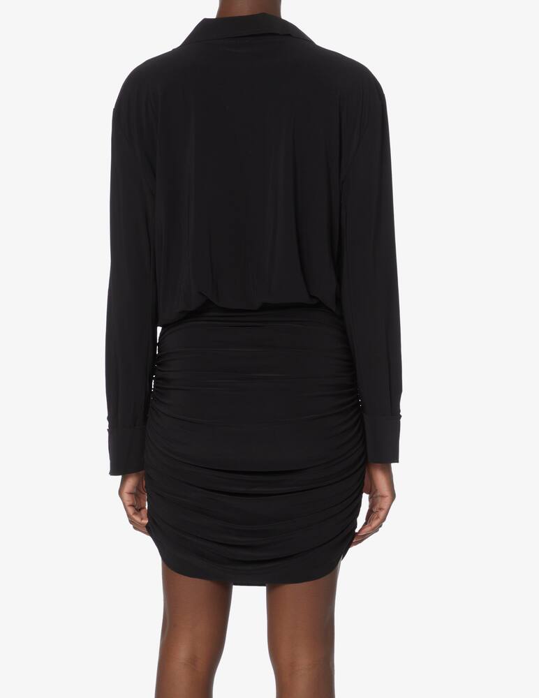 rinascente Norma Kamali Vestito a camicia Boyfriend NK - Nero