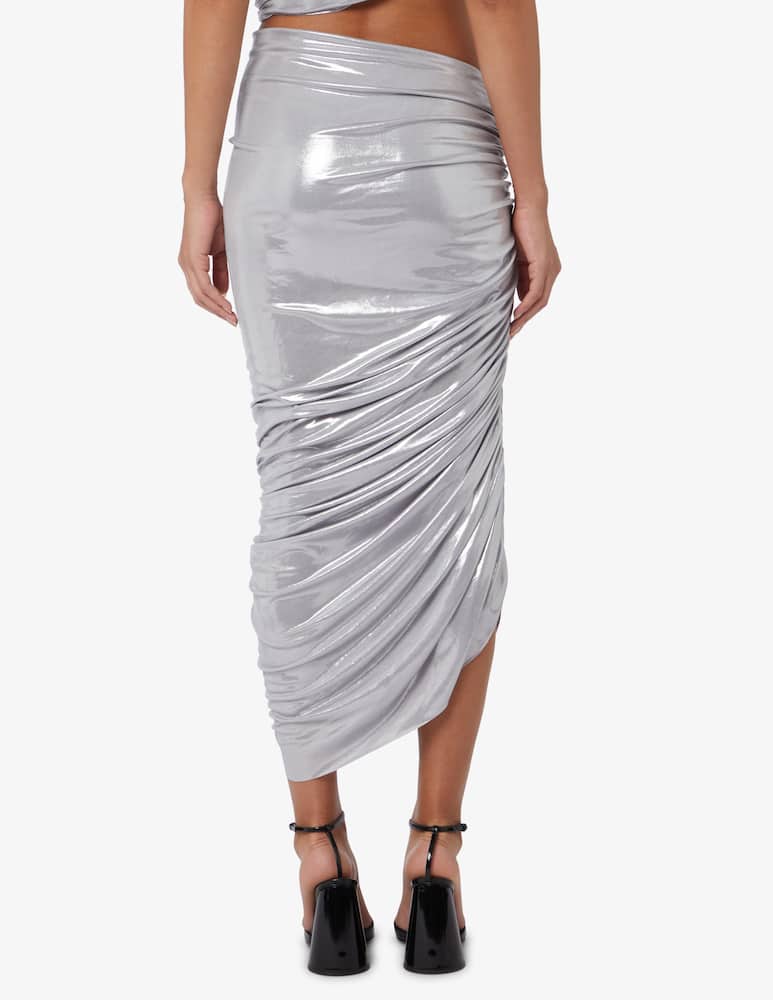 rinascente Norma Kamali Diana long skirt