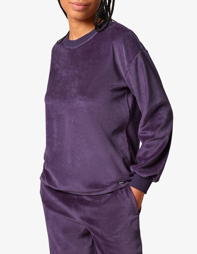 rinascente SKINY Velour lounge top